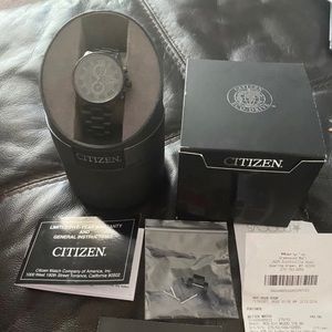 Citizen Eco Drive Nighthawk Watch WR200
